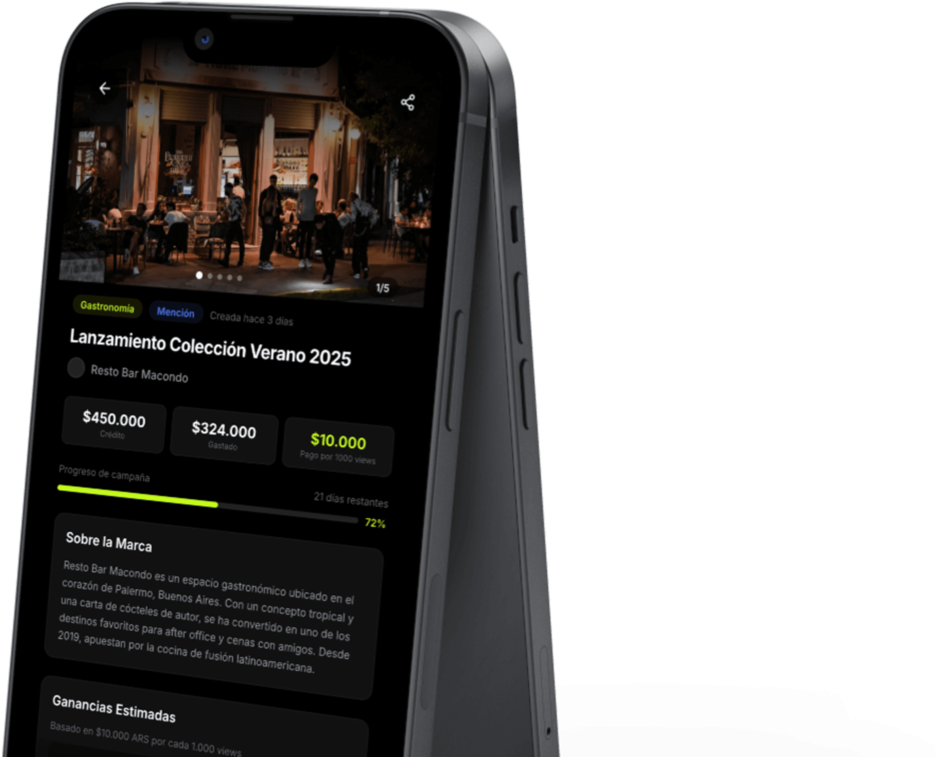 App Weeph para creadores